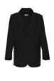 σακάκι μαύρο oversized γυναικείο ανδρική γραμμή σκίσιμο πίσω blazer κλασικό φόδρα ιδιαίτερη χειμώνας άνοιξη φθινόπωρο τσέπες μακρύ all time classic καθημερινό περίσταση high premium quality