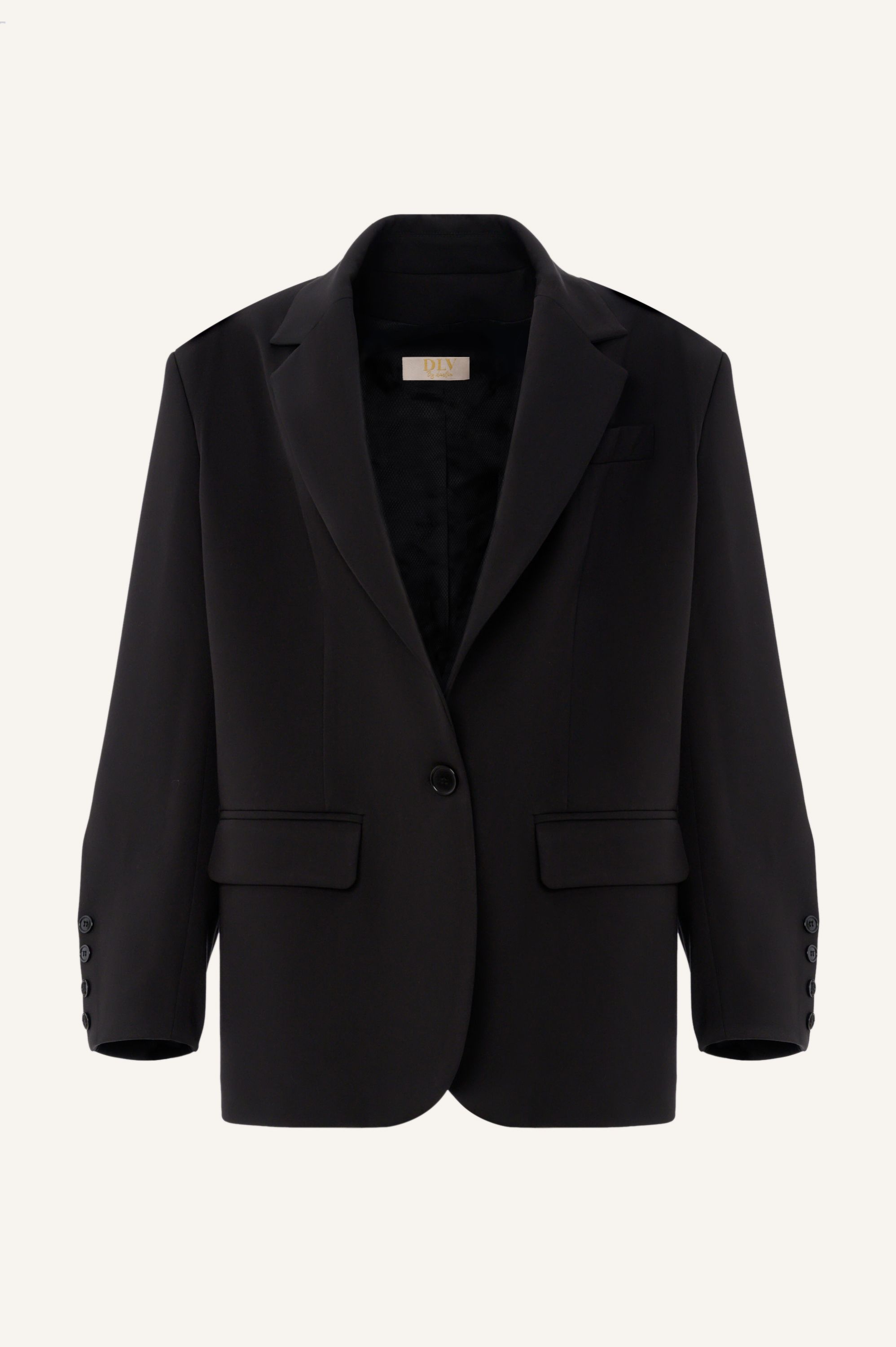 μαύρο σακάκι φαρδύ,oversized blazer black color