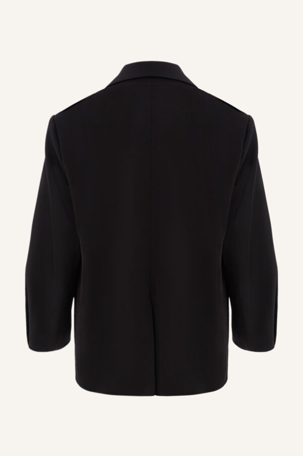 μαύρο σακάκι φαρδύ,oversized blazer black color